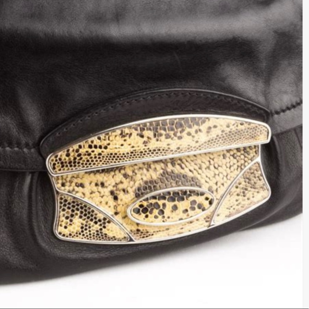 Authentic Extremely Rare Prada Python Shoulder Bag - image 2